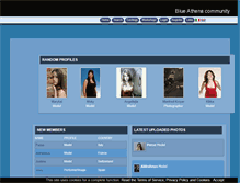 Tablet Screenshot of blueathena.com
